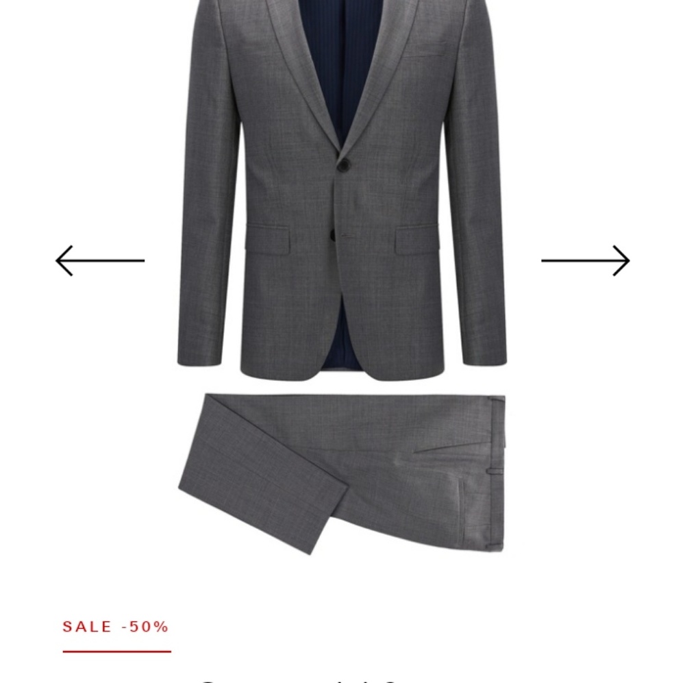Hugo Boss suit